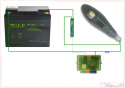 INA740 digital power monitor- black board version