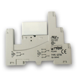 Socket RELPOL GZT80 with Relay 12VDC 16A/250VAC