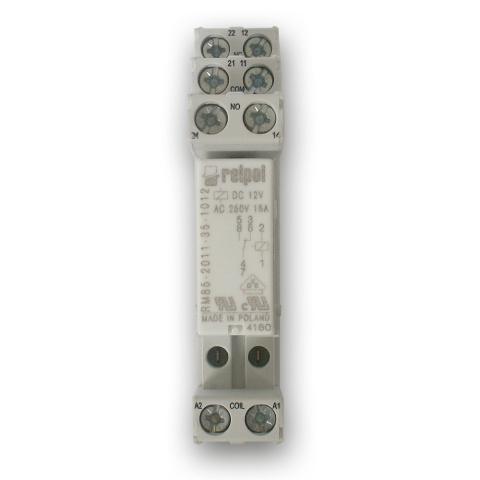 Socket RELPOL GZT80 with Relay 12VDC 16A/250VAC