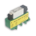 Relay board with RM85 relay 16 A, 12 V coil, with DIN rail mount