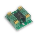 4x1-Wire (DS18B20) splitter with spring terminals
