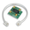 4x1-Wire (DS18B20) splitter with spring terminals