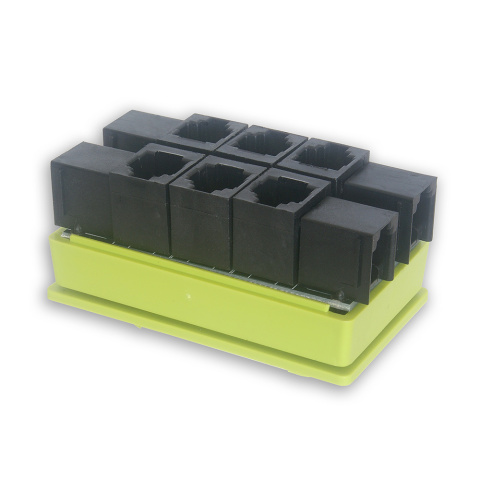 tBS - 10-port RJ12 splitter (I2C/1-Wire)