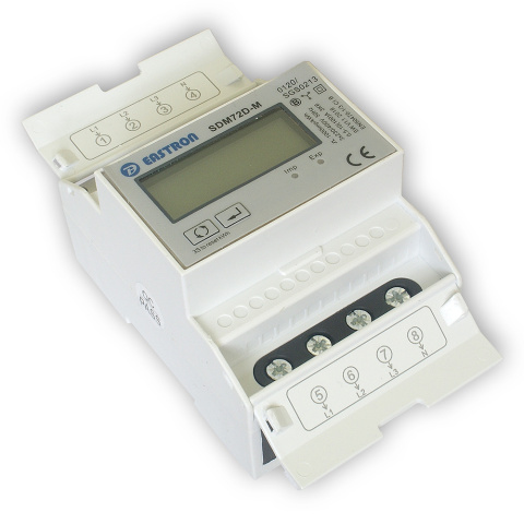 Three-phase energy meter Eastron SDM72D-M-2 (Modbus)