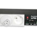EU plug to C13 socket angle converter