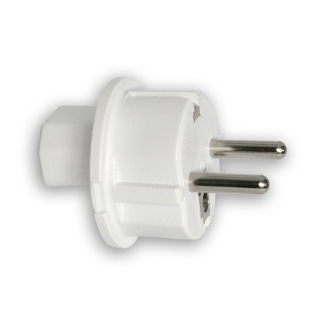 EU plug to C13 socket angle converter