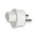 EU plug to C13 socket angle converter