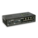 SWPE04PV01 - 4-port PoE switch with PV and battery operation