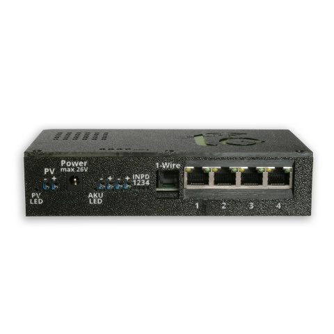 SWPE04PV01 - 4-port PoE switch with PV and battery operation